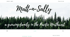Desktop Screenshot of matt-n-sally.com